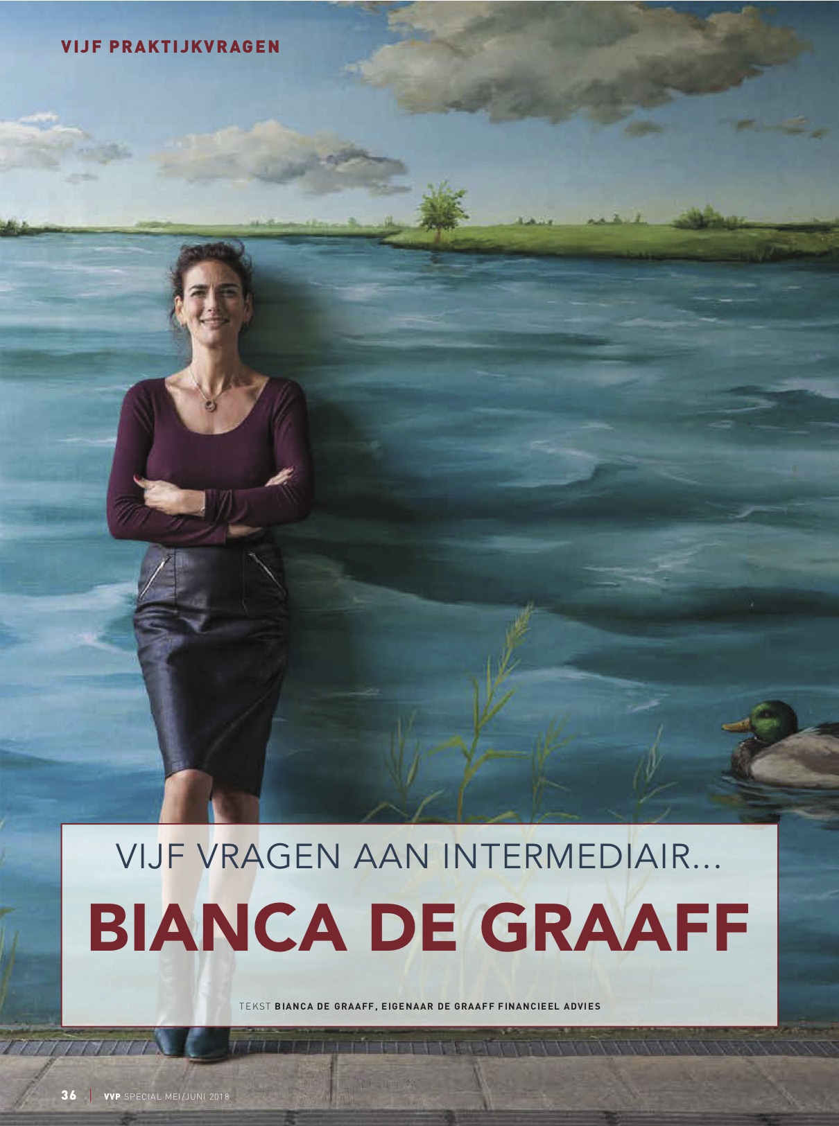 VVP special Vijf vragen aan Bianca de Graaff cover